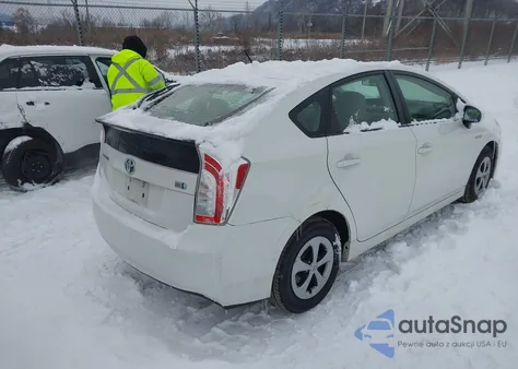 2012 Toyota Prius Two from USA, damaged, VIN JTDKN3DU1C1521512